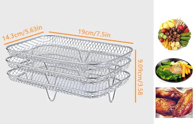 Buy - 3-layers Air Fryer Rack - Babylon