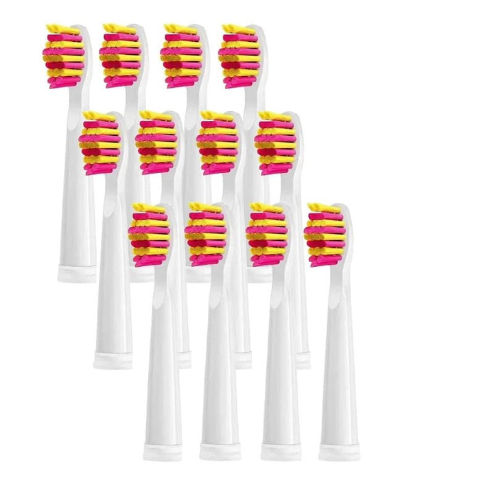 4/8/12/16 Pcs Dupont Bristle Replacement Heads for Seago & Fairywill Electric Toothbrush - Babylon