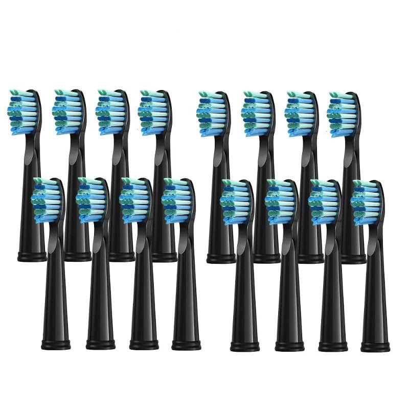 4/8/12/16 Pcs Dupont Bristle Replacement Heads for Seago & Fairywill Electric Toothbrush - Babylon