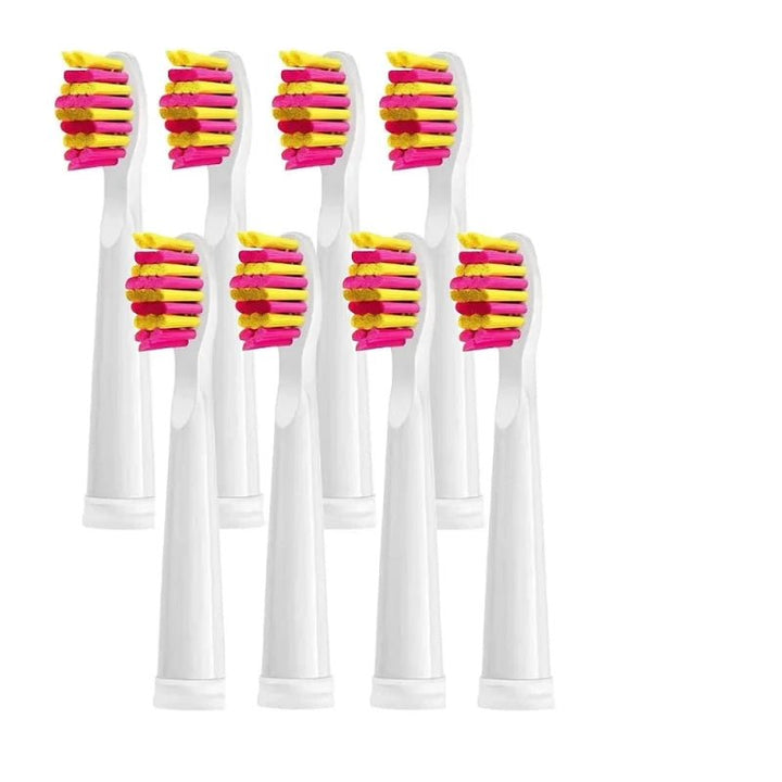 4/8/12/16 Pcs Dupont Bristle Replacement Heads for Seago & Fairywill Electric Toothbrush - Babylon