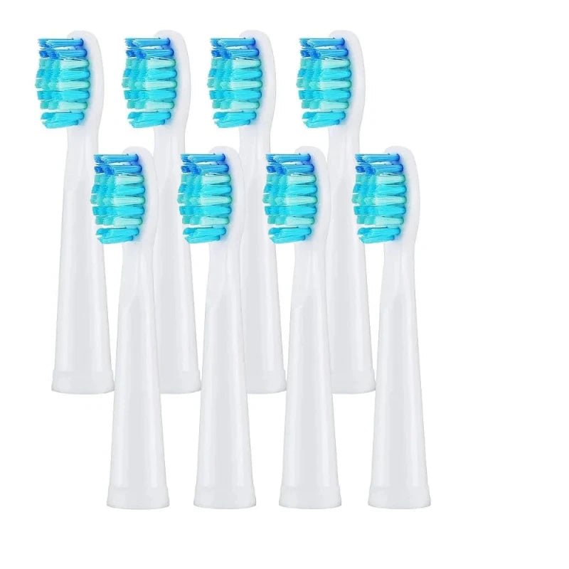 4/8/12/16 Pcs Dupont Bristle Replacement Heads for Seago & Fairywill Electric Toothbrush - Babylon