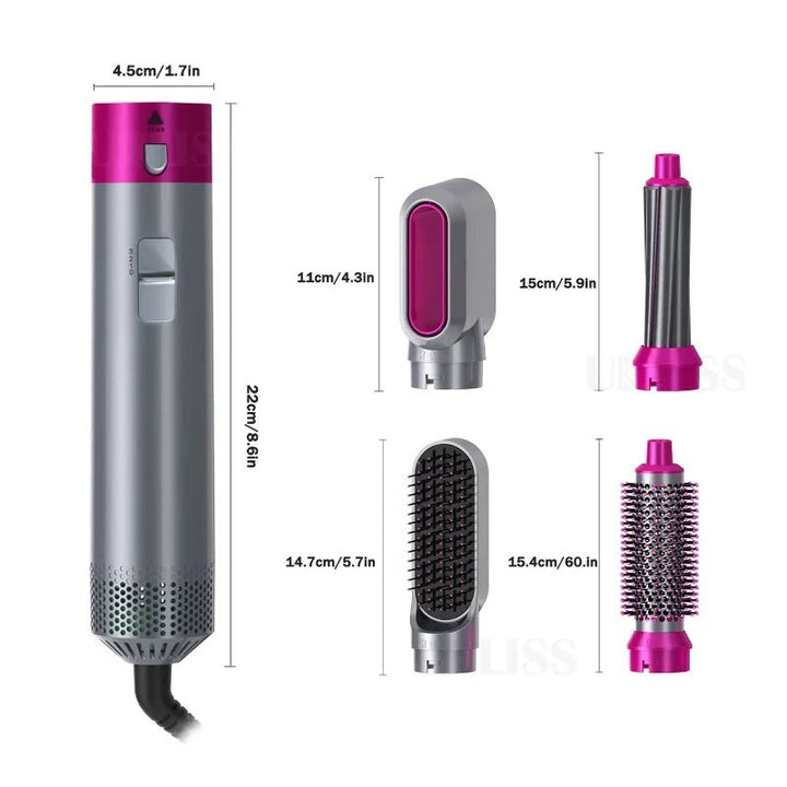 Buy - 5 In 1 Electric Hair Dryer Brush - Babylon