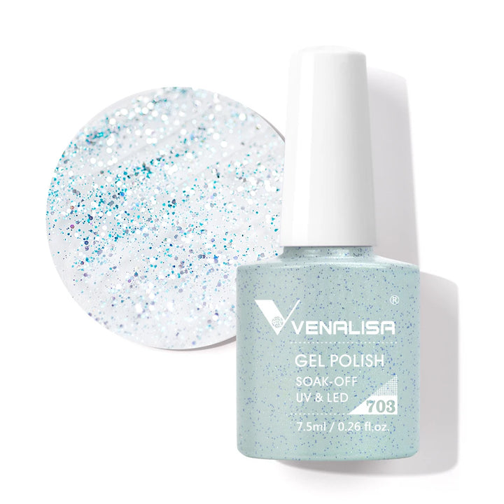 Venalisa VIP4 Soak Off UV LED Nail Gel Polish 7.5ml - Full Coverage, Super Texture - Babylon