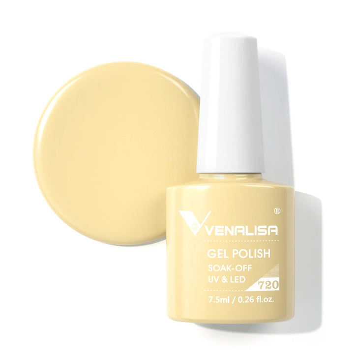 Venalisa VIP4 Soak Off UV LED Nail Gel Polish 7.5ml - Full Coverage, Super Texture - Babylon