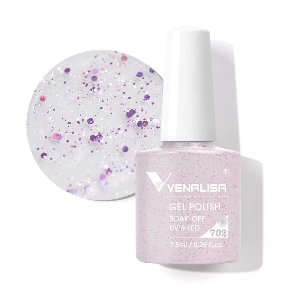 Venalisa VIP4 Soak Off UV LED Nail Gel Polish 7.5ml - Full Coverage, Super Texture - Babylon