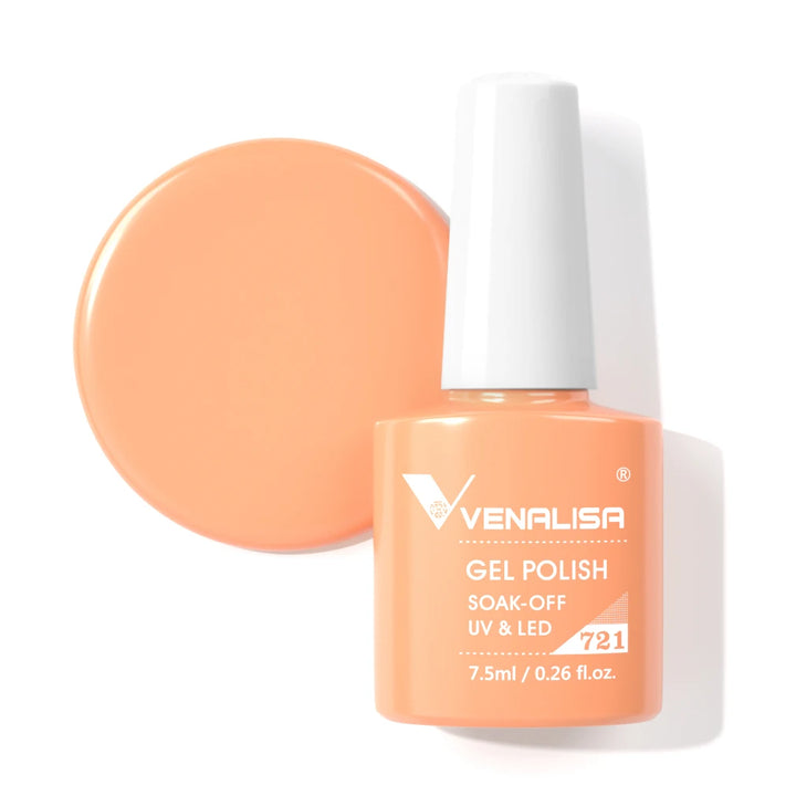 Venalisa VIP4 Soak Off UV LED Nail Gel Polish 7.5ml - Full Coverage, Super Texture - Babylon