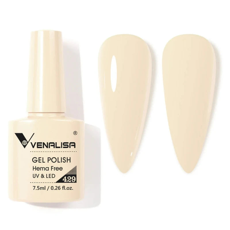 Venalisa VIP4 Soak Off UV LED Nail Gel Polish 7.5ml - Full Coverage, Super Texture - Babylon