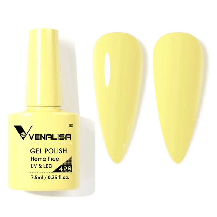 Venalisa VIP4 Soak Off UV LED Nail Gel Polish 7.5ml - Full Coverage, Super Texture - Babylon