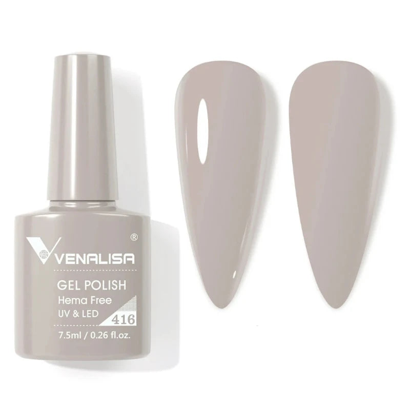 Venalisa VIP4 Soak Off UV LED Nail Gel Polish 7.5ml - Full Coverage, Super Texture - Babylon