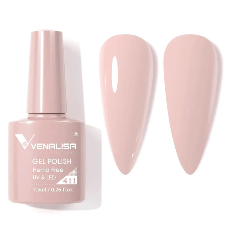 Venalisa VIP4 Soak Off UV LED Nail Gel Polish 7.5ml - Full Coverage, Super Texture - Babylon