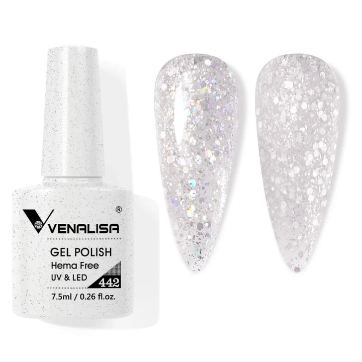 Venalisa VIP4 Soak Off UV LED Nail Gel Polish 7.5ml - Full Coverage, Super Texture - Babylon