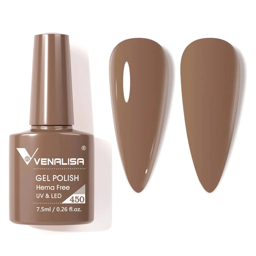 Venalisa VIP4 Soak Off UV LED Nail Gel Polish 7.5ml - Full Coverage, Super Texture - Babylon