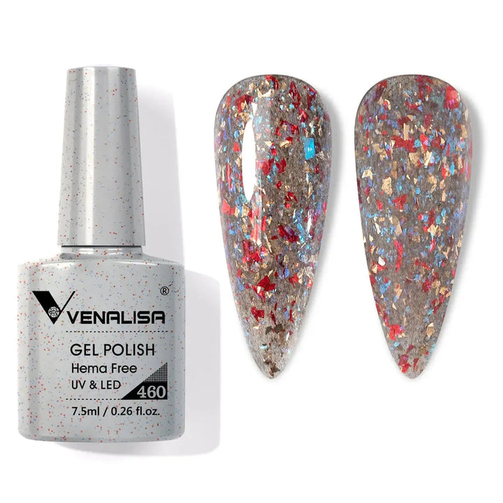 Venalisa VIP4 Soak Off UV LED Nail Gel Polish 7.5ml - Full Coverage, Super Texture - Babylon