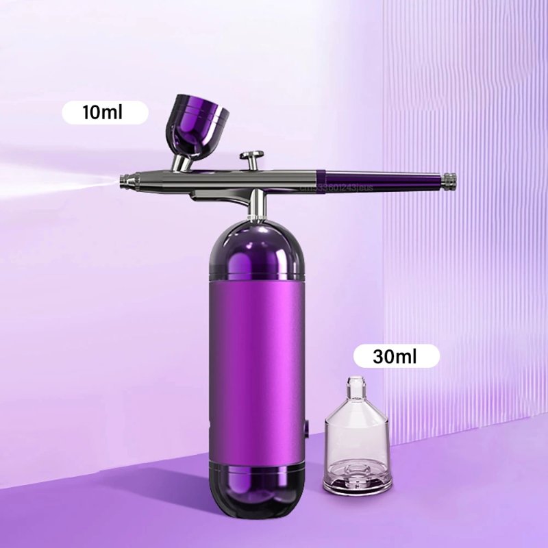 Buy - Airbrush Nail with Compressor Portable Air Brush for Nails Art Paint Cake Crafts Portable Nails Spray Airbrush Compressor Kit - Babylon