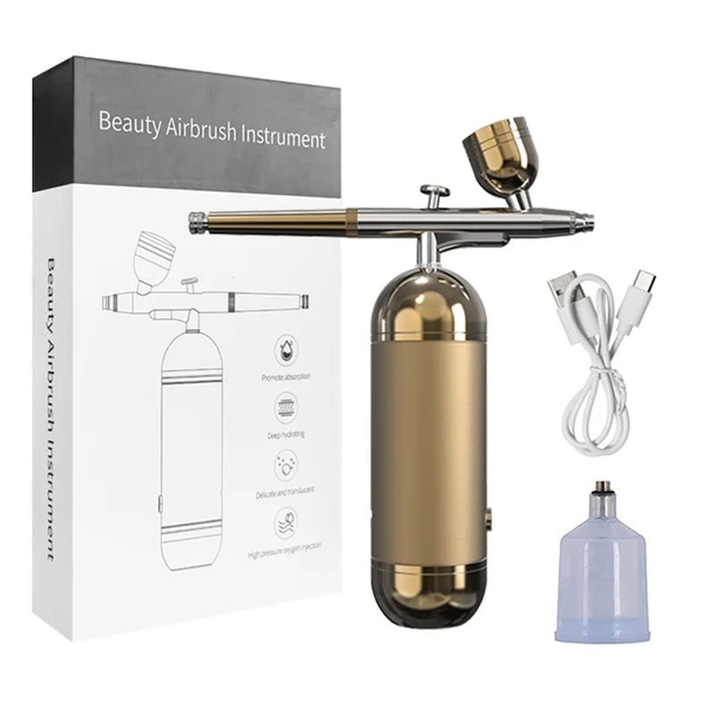 Buy - Airbrush Nail with Compressor Portable Air Brush for Nails Art Paint Cake Crafts Portable Nails Spray Airbrush Compressor Kit - Babylon