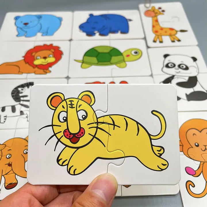 Animal Adventure Matching Game for Toddlers – Educational Memory Puzzles for Ages 1-12 - Babylon