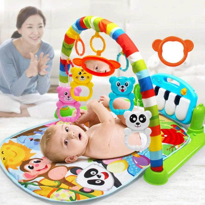 Buy - Baby Music Puzzle Play Mat: Educational Keyboard Carpet with Rack Toys for Infant Fitness and Crawling - Babylon