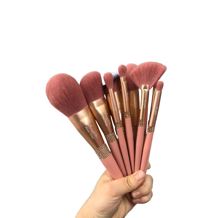 Belle&Rose Pink Sunset Brush Set - Babylon