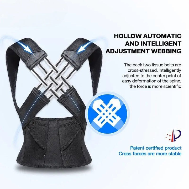 Buy - Best Back Brace for Upper and Lower Back Support: Belt for Improved Posture and Alignment - Babylon