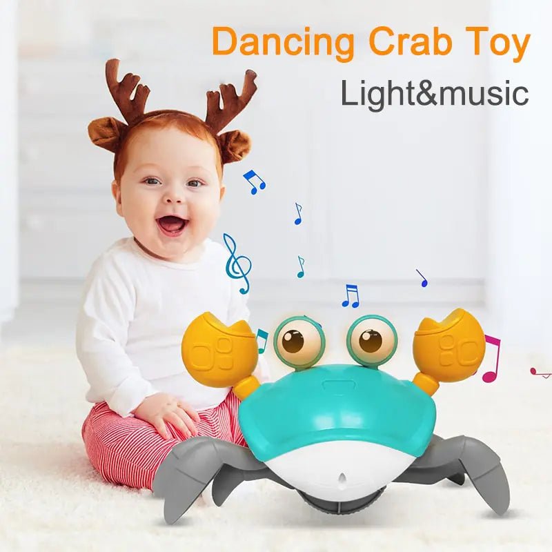 Buy - Cute Sensing Crawling Crab Baby Toys Interactive - Babylon