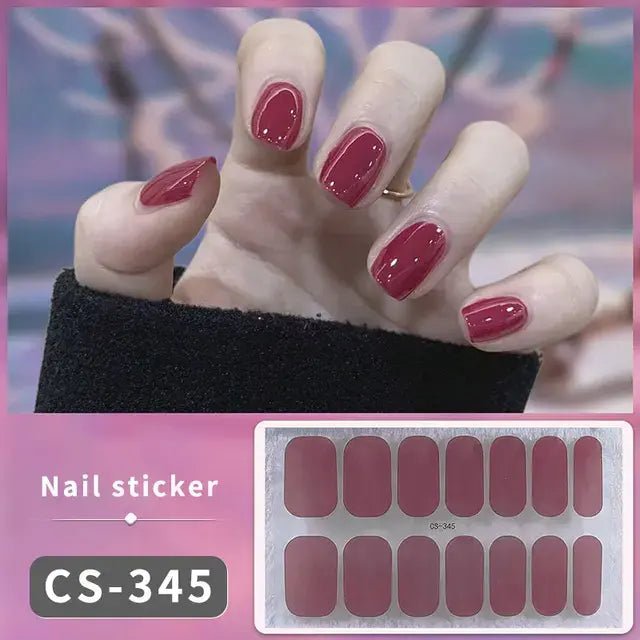 Buy - DIY Gel Nail Stickers - Babylon