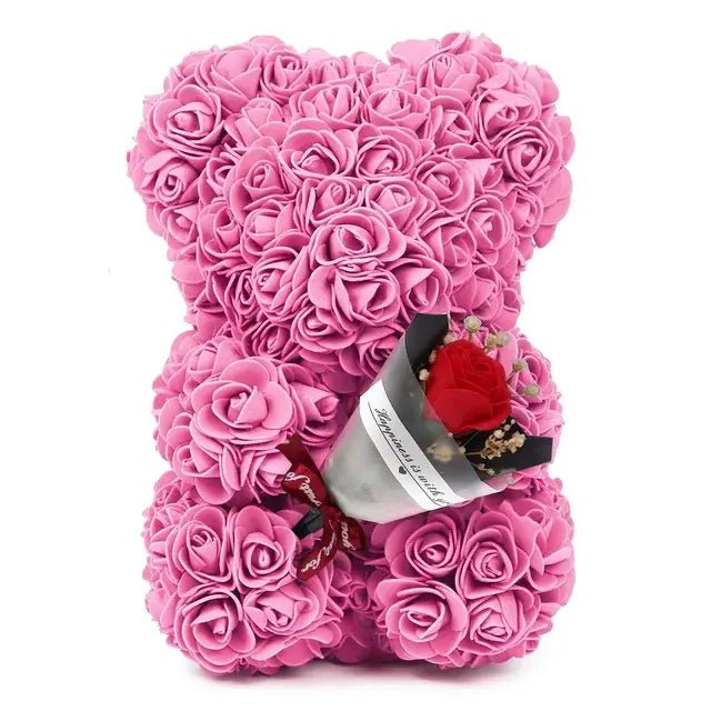 Flower Eternal Rose Teddy Bear - Babylon