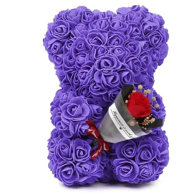 Flower Eternal Rose Teddy Bear - Babylon