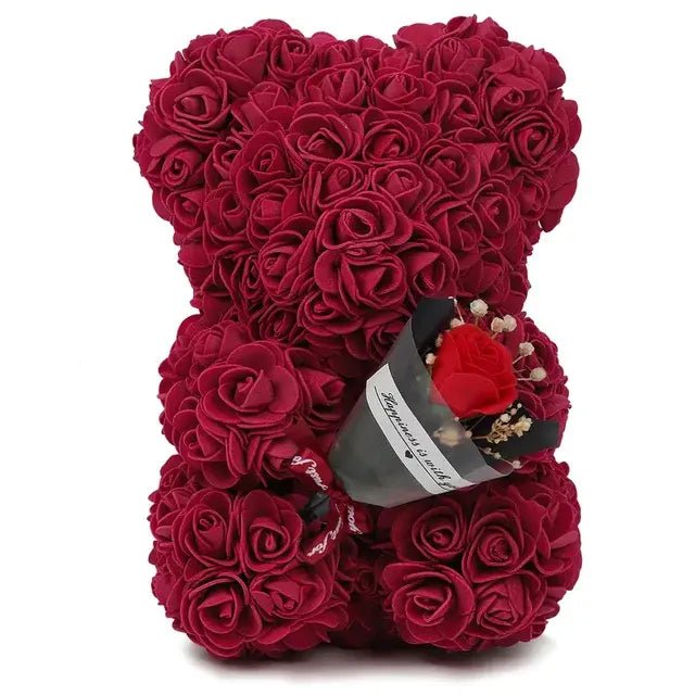 Flower Eternal Rose Teddy Bear - Babylon