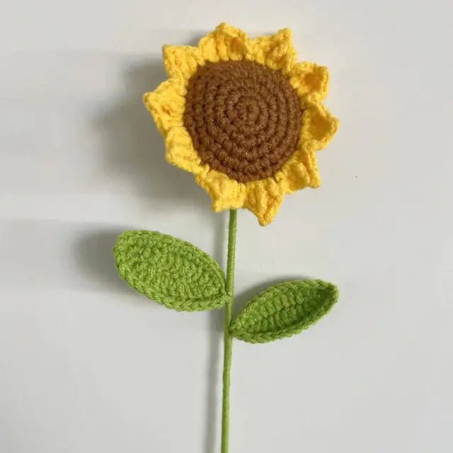 Buy - Handmade Crochet Sunflower For Home Decor - Babylon