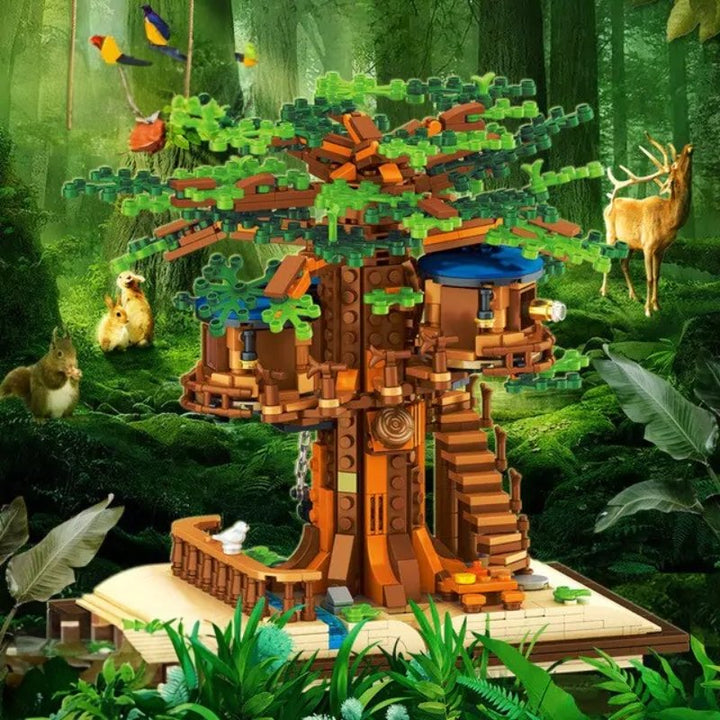 Buy - Jungle Tree House Bricks Toys - Babylon