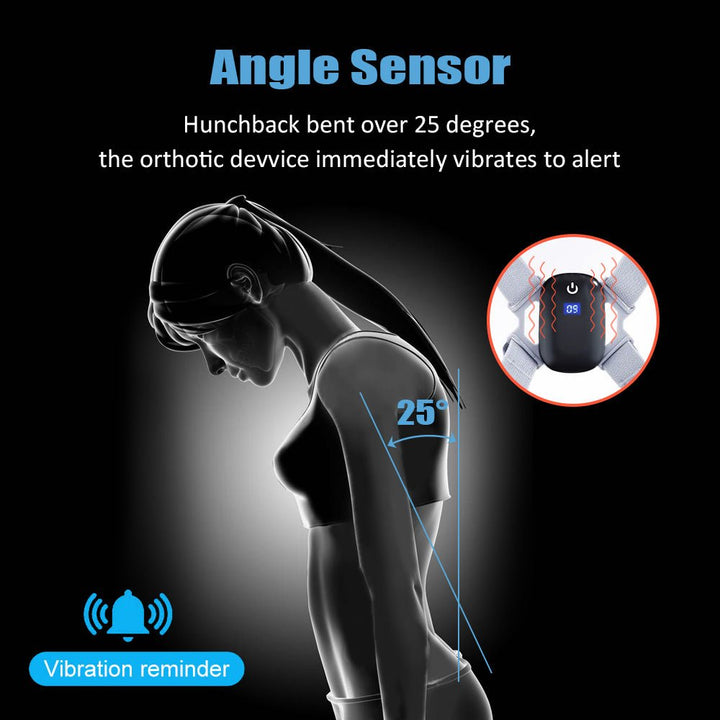 Buy - Smart Correction Belt Sensor Orthosis Invisible Reminder Adult & Child Sitting Posture Hunchback Back Smart Posture Corrector - Babylon