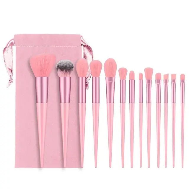 Buy - Soft Fluffy Makeup Brushes Set - Babylon