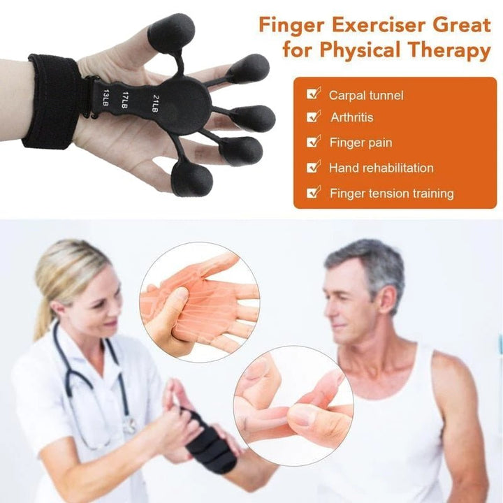 Buy - 6 Resistant Strength Finger Gripper Exerciser - Babylon