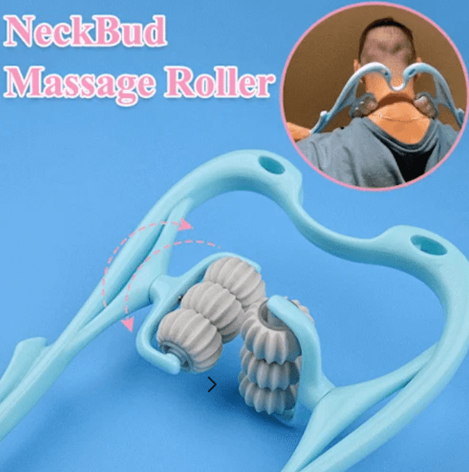 ZenRoll Neck Therapy Massager / NeckBud Massage Roller - Babylon